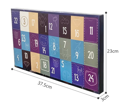 Calendario de Adviento Héroes Coleccionables